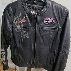 Harley-Davidson Women's Black Leather Jacket